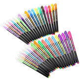 Conjunto de 36 canetas de gel de cores para livro de colorir para adultos, desenho, pintura, suprimentos escolares de arte