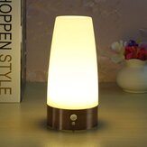 Trådløs LED-natlampe til bord eller seng med bevægelsessensor og batteridrevet til indendørs belysning