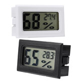 Excellway Mini Ingebouwde LCD Digitale Display Temperatuur-vochtigheidsmeter Draadloze thermometer Hygrometer