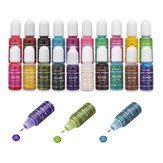 15g Błyszczący Kolor Epoxy UV Barwnik DIY Biżuteria Koloryzujące Farbowanie Klej 20 Kolorów