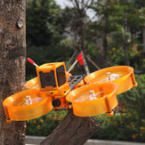 Enjektör V2 75mm 3 Inç Cinewhoop 4mm Kol Çerçeve Kit Shendrones Squirt için V2 FPV Yarış RC Drone