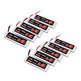 10 stuks URUAV 3.8V 450mAh 50/100C 1S HV 4.35V Lipo Batterij PH2.0 voor Emax Tinyhawk Happymodel Snapper7