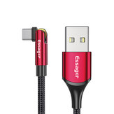 NACHRICHT 3A USB-A auf Typ-C-Kabel für schnelles Laden und Datenübertragung, Kupferkern, Länge 2M für Huawei Mate50, für Samsung Galaxy S23, für Xiaomi 13pro, für Oppo Reno9