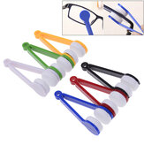 1 db ~ 5 db Szemüvegtisztító kefe mikroszálas tisztító kefe mini napszemüvegre, szemüveg tisztító eszköz