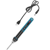 CXG 968 USB Tragbarer elektrischer Lötkolben Intelligente einstellbare Schlaffunktion mit konstanter Temperatur LED Display-Schweißwerkzeug