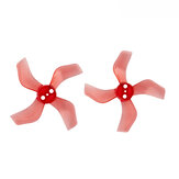 4 Pairs Gemfan 1636 1.6x3.6x4 40mm 1.5mm Hole 4-blade Propeller voor 1103 1105 RC Drone FPV Racing Brushless Motor