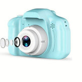 Câmeras X2 para crianças de 2,0 polegadas e 800W de pixel com função de gravação de vídeo. Câmera infantil para meninos e meninas. Presente para crianças com cartão de memória