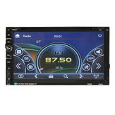 F6080 6.95 inç Araba GPS Navigasyon Bluetooth Stereo Radyo CD DVD Oynatıcı Çift 2 DIN dokunmatik ekran 