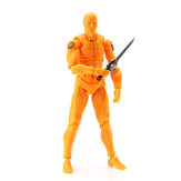 Action Figure in PVC Deluxe Edition Orange Male Style 2.0 di Figma, giocattolo collezionabile, modello di bambole