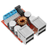 Modulo riduttore di tensione di alimentazione DC8V-35V a 5V 8A 3 pezzi con caricatore da auto per telefono cellulare USB a 4 porte con supporto per la ricarica veloce