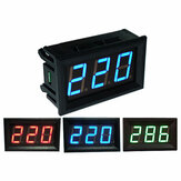 0,56 İnç AC70-500V Mini Dijital Volt Metre AC Gerilim Panel Metre AC Gerilim LED Ekran Metre