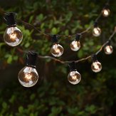 ARILUX® 25ft String HoliDay Light mit G40 E12 Globe Clear Glühbirne für das Weihnachtsdekor im Hinterhof