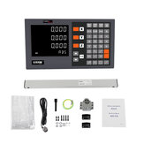 YIHAOGD YH LCD 2/3 Axis Grating CNC Milling Digital Readout Display DRO / KA300 5μm TTL 70-970mm Electronic Linear Scale Encoders Lathe Tool