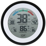 Higrómetro digital multifuncional Termómetro Medidor de temperatura y humedad