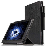 Lenovo Yoga Kitap Tablet için PU Deri Katlanır Stand Kılıf Kapağı