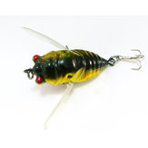 Cicada 6g Perch Insect Lure Bait Fishing Lifelike Bait with Hooks 