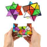 Plastique coloué Cube Anxiété Soulagement de stress Fidget Focus Adultes Enfants Attention Appareils de thérapie