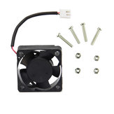 Mini aktívny chladiaci ventilátor ABS pre akrylové puzdro Raspberry Pi V32