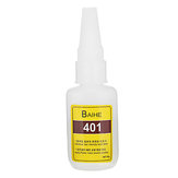 BAIHERE 401 高強度早乾性低咲きプラスチックの瞬間接着剤グルーDIYクラフト20g