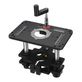 ENJOYWOOD GD7 PRO Elevador de roteador para roteador de madeira de 65mm/69mm para configuração da mesa com levantador e placa de roteador Precisão em marcenaria