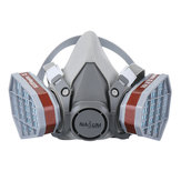 二層呼吸層ガスマスク塗装スプレー呼吸器ガスマスク安全作業フィルター防塵マスク