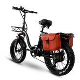 [EU Direct] CMACEWHEEL Y20 48V 24Ah 750W 20in bicicleta elétrica dobrável com Bolsa 100km Range E Bicicleta