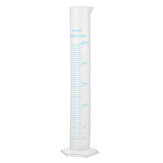250ml Plastic Graduated Measuring Cylinder Beaker Tube Flask Cups Laboratory Scale
