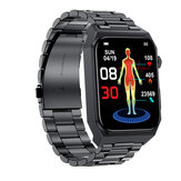 Wasserdichte IP68 Smartwatch E530 mit 1,91 Zoll HD Display, Herzfrequenz-, Blutdruck-, Blutzuckerspiegel-, EKG-, HRV-, SpO2- und Schlafüberwachung, Multi-Sport-Modi, Musikwiedergabe