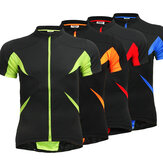 Рубашка для велосипедистов JAGGAD для мужчин и женщин с коротким рукавом, дышащая, спортивная футболка для бега, верхняя одежда для спорта, активного отдыха на природе