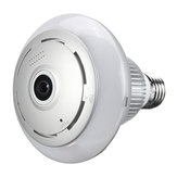 360 ° WiFi Wireless Panoramic 960P Fisheye Light Bulb IP Camera Lamp APP Control 