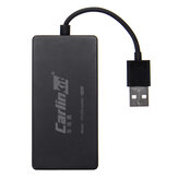 Bezprzewodowy wyświetlacz bluetooth USB Dongle Czarny dla trybu Carplay Android Autolink IPhone