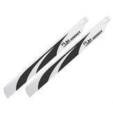 1 Pair RJX 430mm Main Blade Carbon Fiber Blade For Class 500 RC Helicopter