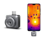 Κάμερα θερμικής απεικόνισης T2L 256*192 Θερμόμετρο υπερύθρων Βιομηχανικό ελεγκτή κάμερας απεικόνισης για κινητό τηλέφωνο Android