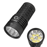 Astrolux® EC06 6 * XHP50.2 16000lm High Lumen Strong 21700 Lampe de poche Anduril 2 UI 566m Long Range Puissant LED Torche