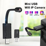 Minii USB Wifi 64GB IP-Kamera HD1080P Kamera Home / Office Vision Motioon-Erkennung