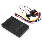 Nuevo 1/10 1/8 WP Crawler Pincel Cepillado Controlador de velocidad electrónico resistente al agua de 80A ESC con tarjeta de programa