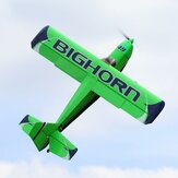OMPHOBBY BIGHORN 49 Pro 1250mm Wingspan Balsa Madeira 3D Aerobatic RC Airplane Trainer STOL Com Flaps KIT / PNP