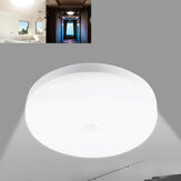 12W 18W Inteligentní senzor pohybu LED stropní světlo s nenastavitelným útlumem Domácí zařízení Detektivní lampa AC220V