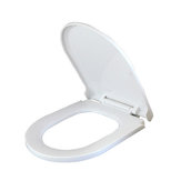 Κύριε Universal Slow-Close Toilet Seat Covers ΡΡ Board άσπρο U Type Αντικατάσταση καπακιών τουαλέτας