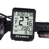 INBIKE IN321 Bicycle Computer Waterproof Wireless Backlight LCD Bicycle Speedometer Odometer Stopwatch Bike Accessories for MTB Road Cycle
