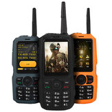 Α17 3G Network WIFI 2800mAh IP68 Αδιάβροχη ενδοεπικοινωνία Zello PTT Android GPS Bluetooth