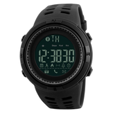 SKMEI 1250 Bluetooth Smart Watch Anruf Nachricht Benachrichtigung Pedometer 50M Wasserdichte Sportuhr  
