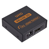 PC DVD TV Box için 1 Input 2 Output Video HDMI Switcher olan 4K 3D HDMI Çoğaltıcı HD 1x2 HDMI Çoğaltıcı