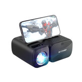 BlitzWolf® BW-V3 Mini LED projektor 5G-WIFI Bezdrôtové zrkadlenie obrazovky 1080P podporované Bluetooth 5.0 250 ANSI Lumens Prenosný vonkajší film EU zástrčka