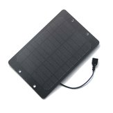 6W 6V 175*270мм Монокристаллическая кремниевая солнечная панель с USB-портом