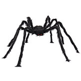 5FT / 150cm szőrös óriás pókdíszek Hatalmas Halloween szabadtéri dekorációs játékok bulira