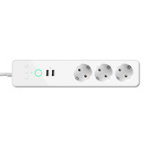 WiFi Inteligente Enchufe Tiras Multi Plug Smart Enchufe Power EU 3 AC 4 USB Control remoto Voz para Google para Alexa