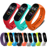 Bakeey Kleurrijke TPE Zuivere Horlogeband HorlogebandVervanging voor Xiaomi Miband 4 Non-origineel