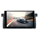 9 Inch 2DIN Voor Android 8.0 Auto Stereo Radio 1 + 16G WiFi GPS Sat Navigatie OBD DAB met 4LED Camera Voor BMW E46 3 Serie