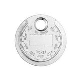 Herramienta de calibración tipo medidor de separación de bujías excelente y caliente Top de 0,02 a 0,1 pulgadas a granel.